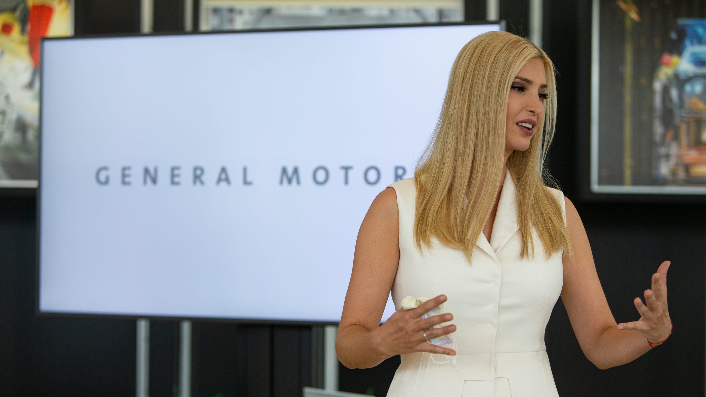 Trump donald mansion beverly hills magazine Ivanka Trump tours GM learning center in Warren with CEO Mary Barra