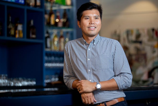 Ed Cabigao co-owns SOB Downtown and SOB East with his wife, Brittany (not pictured). The Cabigaos will open their third SOB restaurant in Collierville in 2023. Photographed Wednesday, Sept. 2, 2020, at SOB East in Memphis.