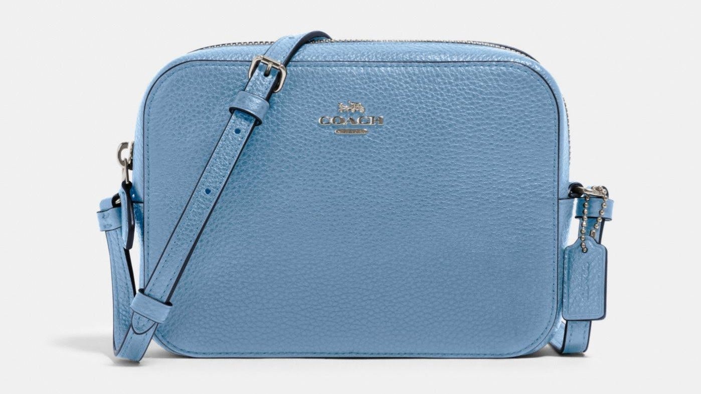 Details 66+ coach crossbody bag blue - esthdonghoadian