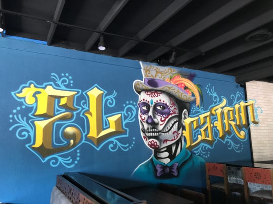 El Catrin Mexican Kitchen opens on Sept. 4 and features art by Braylyn Resko Stewart.