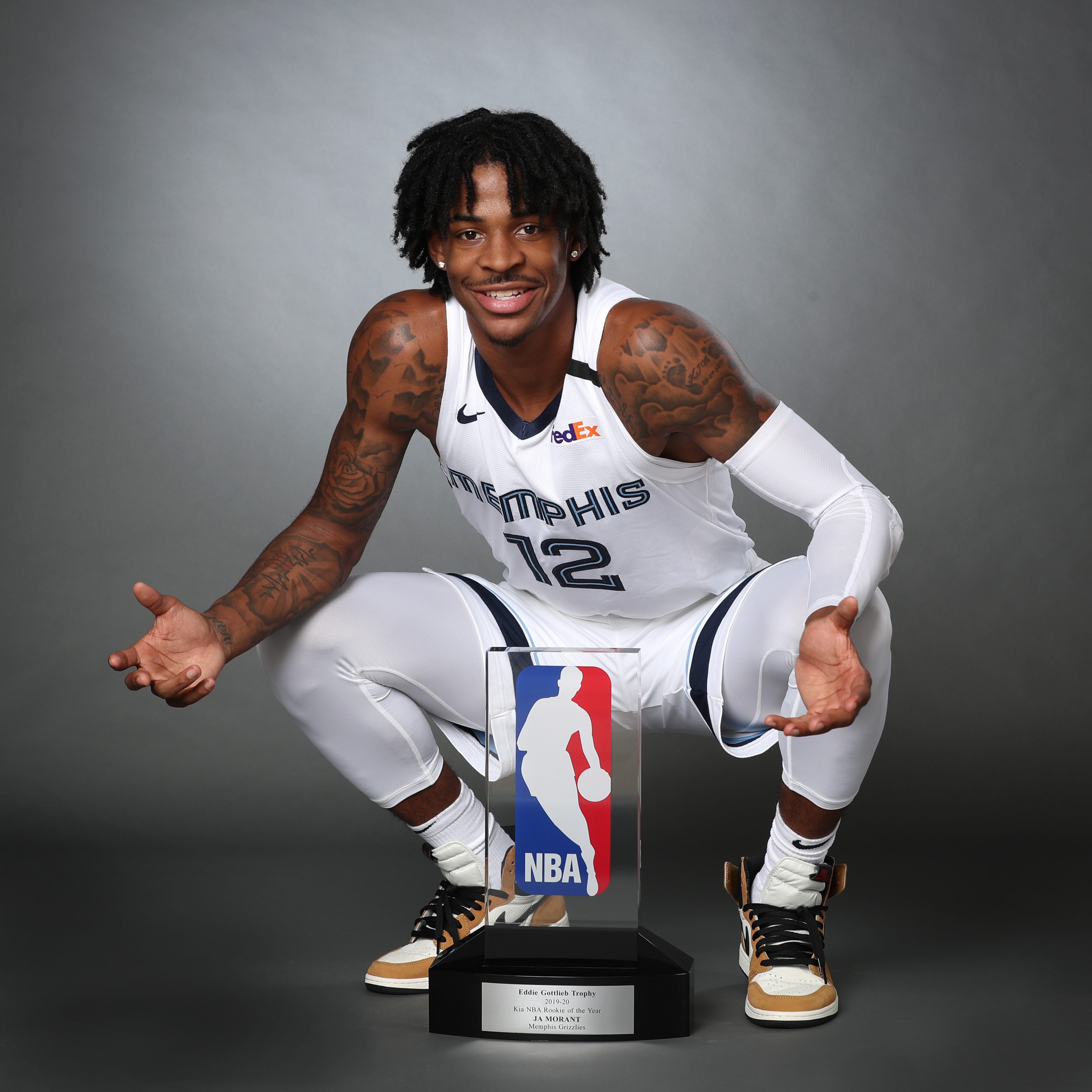 nba ja morant throwback jersey