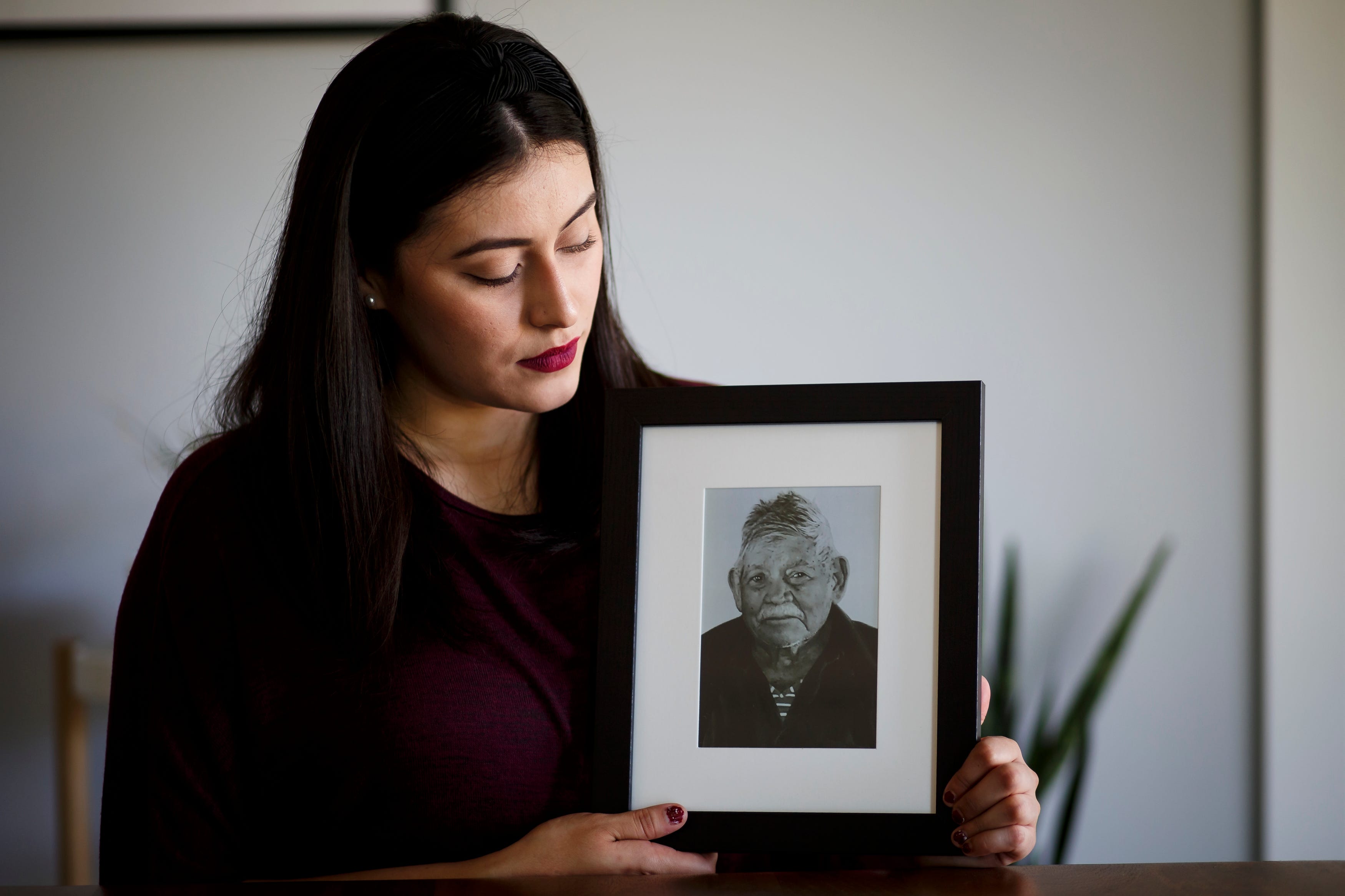 Veronica Guevara's grandfather Jose Dolores Guevara Ramirez died of COVID-19 in May. Jose raised 12 children in Mexico before most of them moved to Marshalltown.