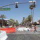 Palm Canyon has been closed off in downtown Palm Springs to allow for the expansion of outdoor seating for restaurants, September 4, 2020. 