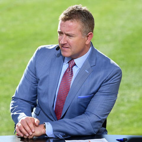 ESPN broadcaster Kirk Herbstreit during the 106th 