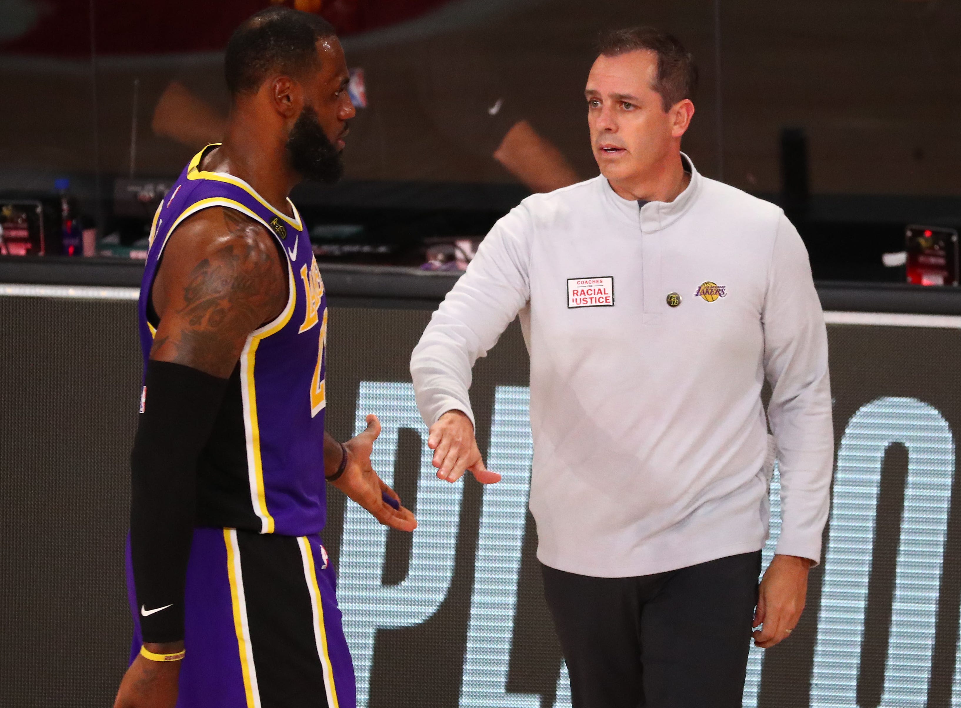 Lakers coach Frank Vogel ends LeBron James-Michael Jordan debate