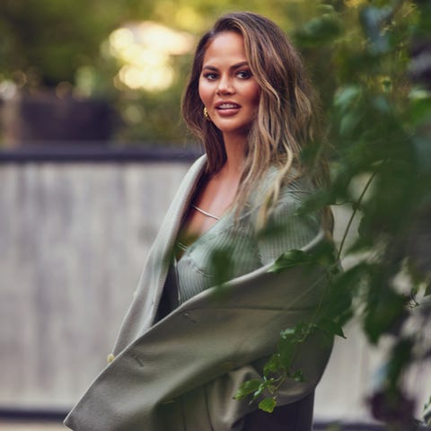 Chrissy Teigen is photographed for the fall 2020 i