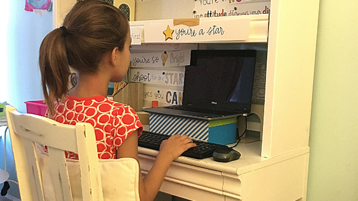 As we set up work stations for our students at home, we need to take long-term use into account.