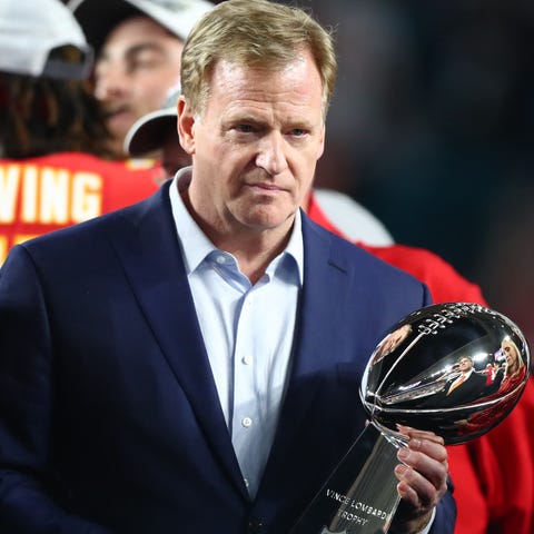 NFL commissioner Roger Goodell has not issued a st