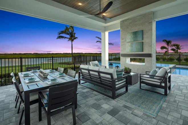 Seagate Development Group’s furnished Monaco model is open for viewing and purchase at Esplanade Lake Club, a 778-acre resort lifestyle community being developed by Taylor Morrison just east of I-75 in Fort Myers.
