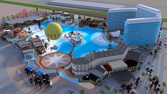 وافق مجلس مدينة Glendale على خطط Crystal Lagoons، Island Resort بالقرب من منطقة Westgate الترفيهية.  من المتوقع افتتاح المنتزه المائي الضخم ، المحاط بفندق ومطعم ومساحة بيع بالتجزئة ومكاتب وألعاب ، في نهاية عام 2022.