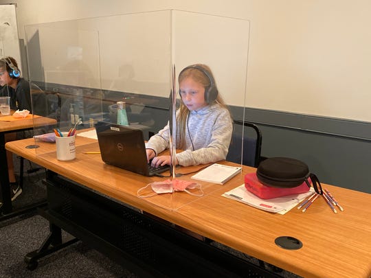 The DiCarlo School of Virtual Learning kicked off at the start of the 2020-21 academic year, with just under 10 student taking part in the experience.