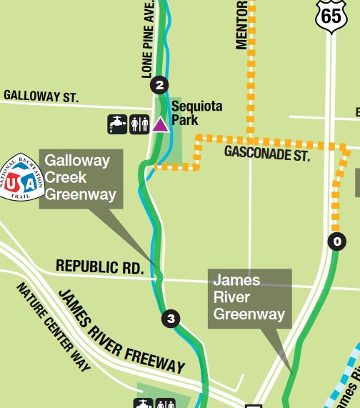 Springfield Ozark Greenways To Extend Galloway Creek Greenway Trail Springfield Ozark Greenways To Extend Galloway Creek Greenway Trail