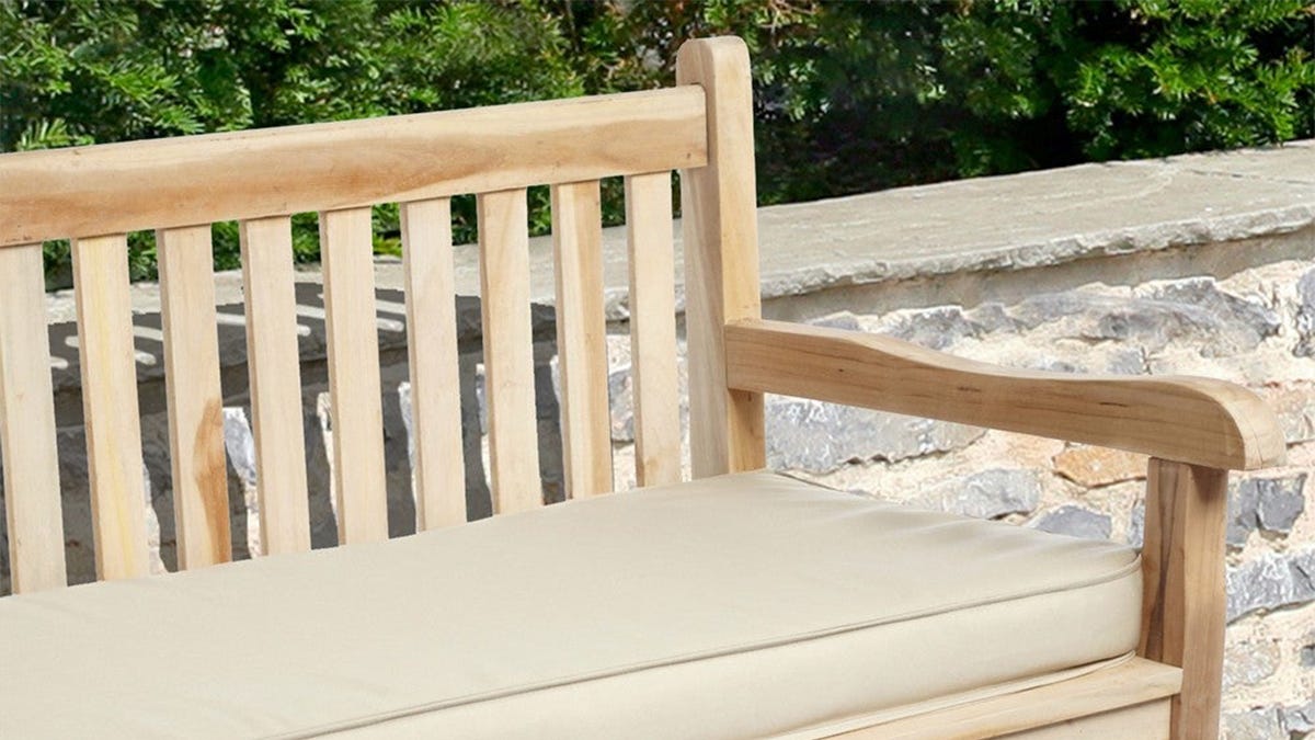 overstock bench cushions