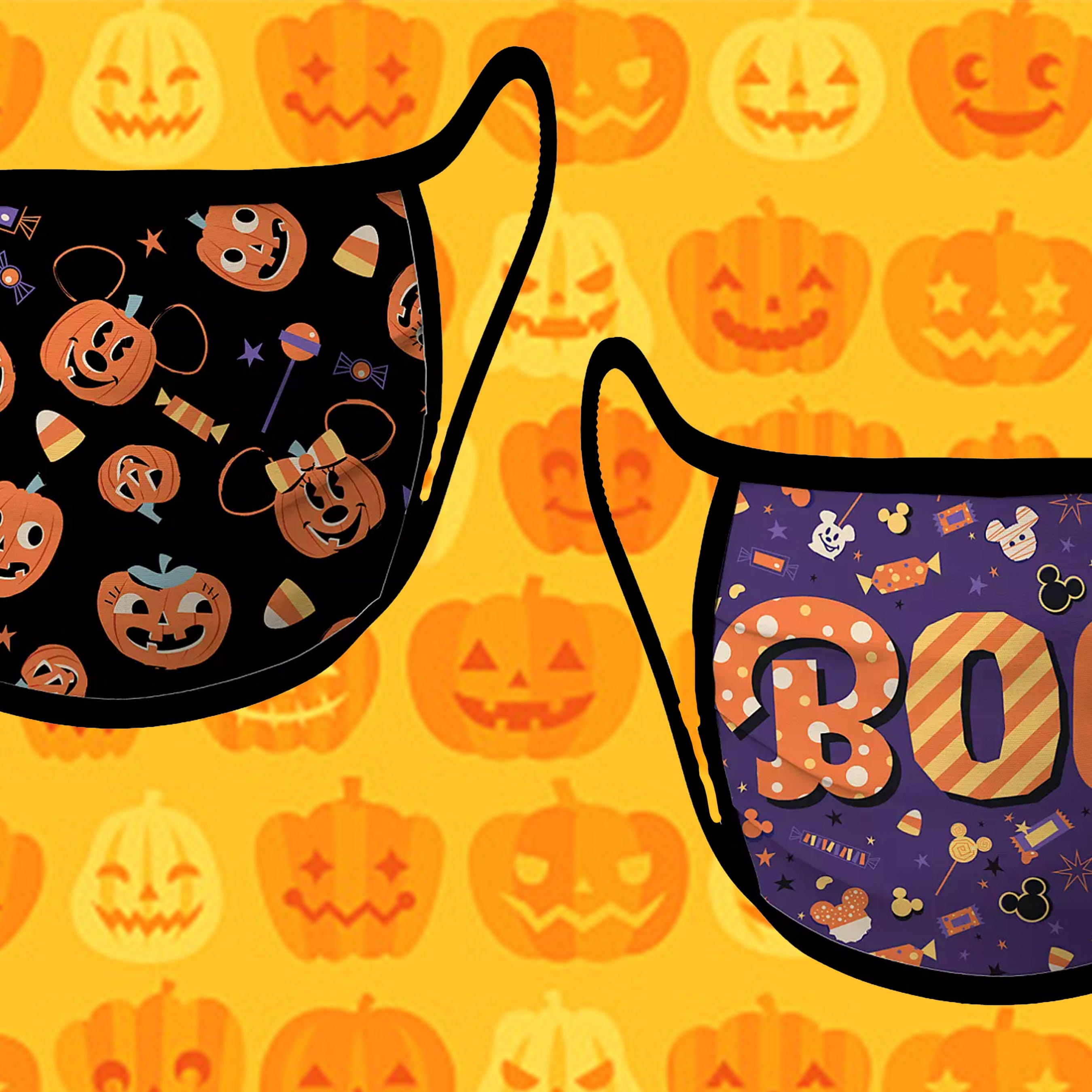 Disney Face Mask Get Limited Edition Disney Halloween Face Coverings