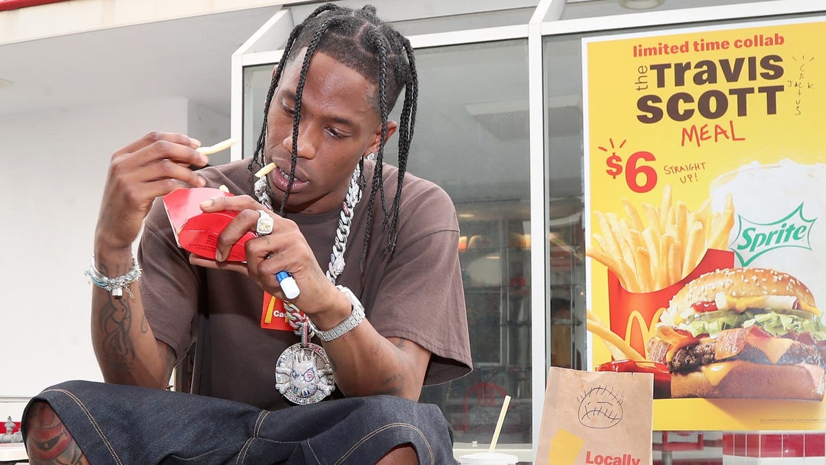 Travis Scott Mcdonald S Meal Demand Higher Than Expected Selling Out