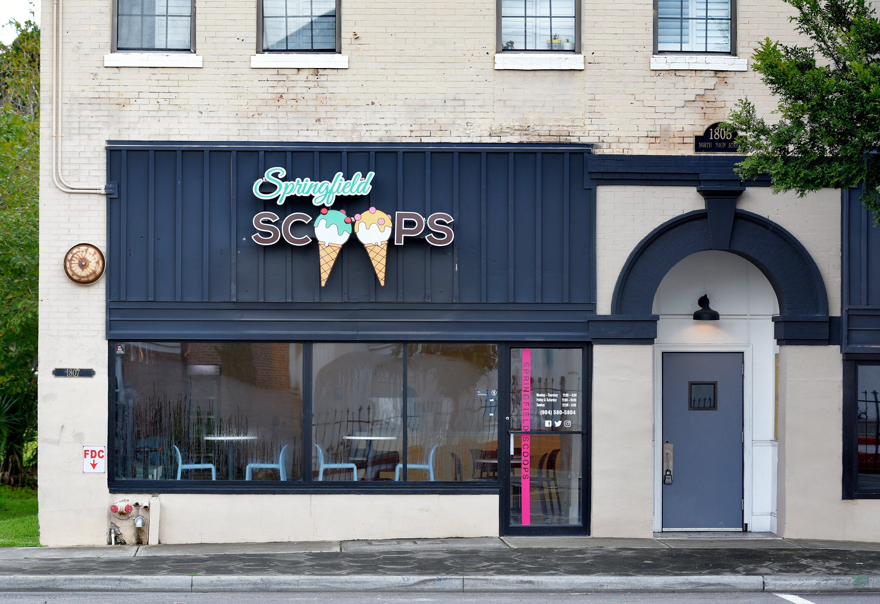 Ice cream shop Springfield Scoops opens in Jacksonville