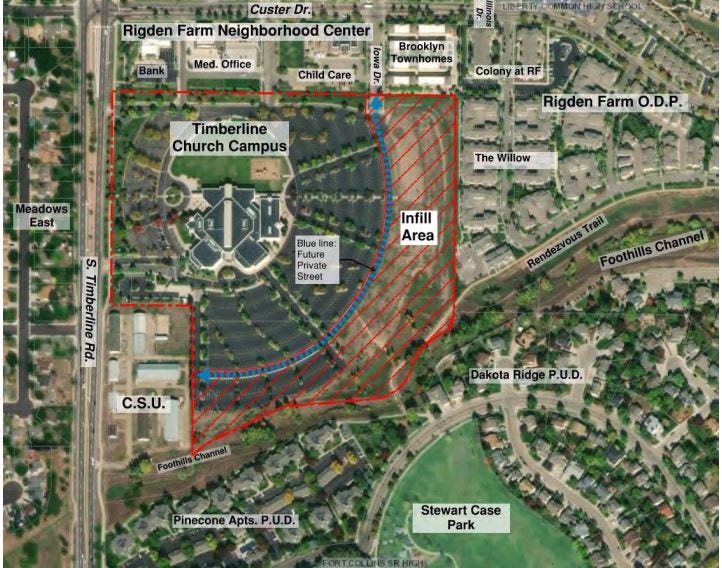Timberline Church, CSU pursue Fort Collins housing development plan