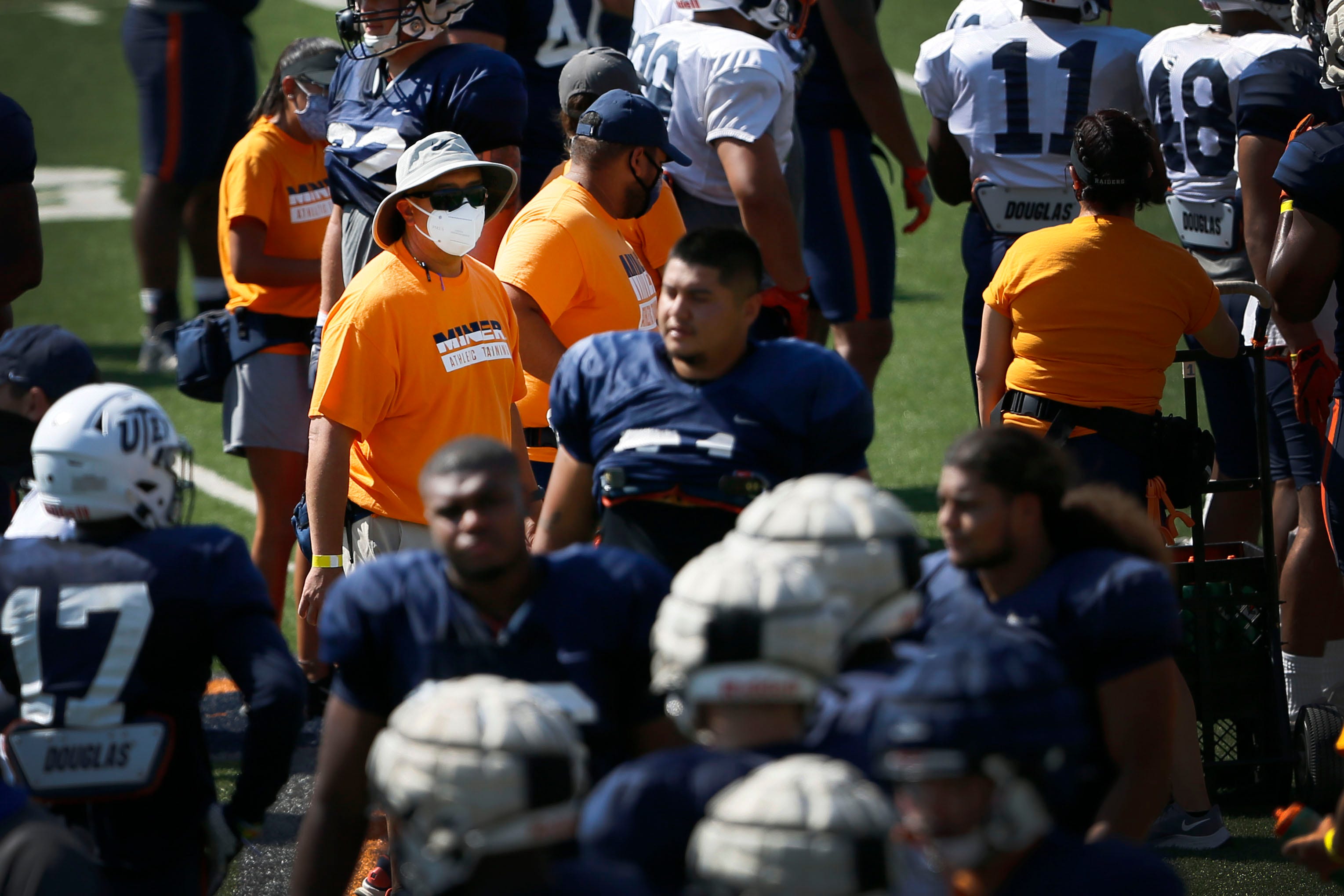 UTEP trainers adjust to new realities on front lines of COVID19
