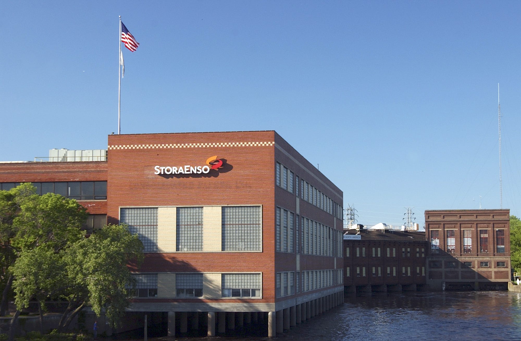 The Stora Enso paper mill in Wisconsin Rapids in 2007.