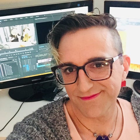 Leigh Finke on April 16, 2020.