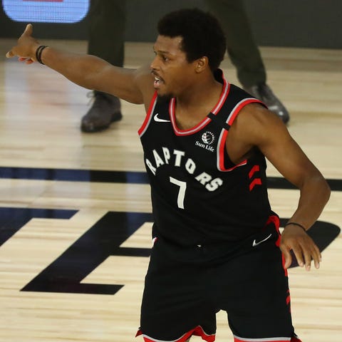 Kyle Lowry is averaging 21.5 points, 6.8 assists a