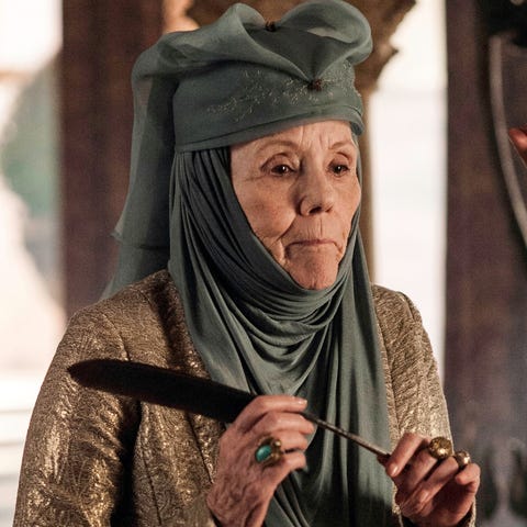 Diana Rigg played Olenna Tyrell in HBO's 'Game of 