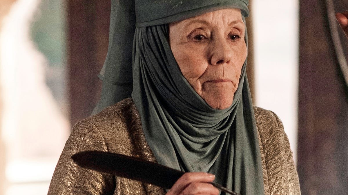 Diana Rigg played Olenna Tyrell in HBO's 'Game of Thrones.'