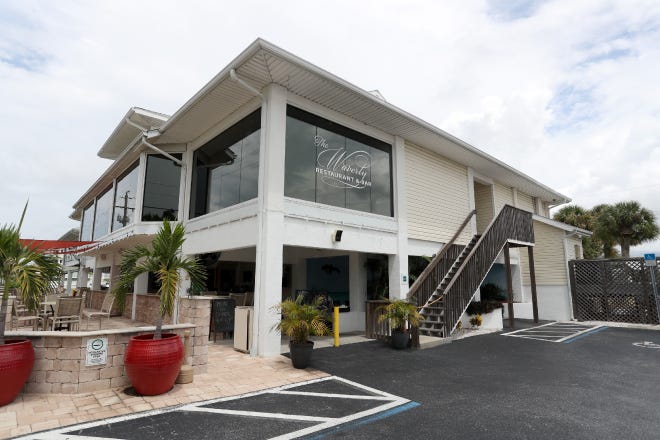 The Waverly Restaurant and Bar overlooks the Gulf of Mexico.