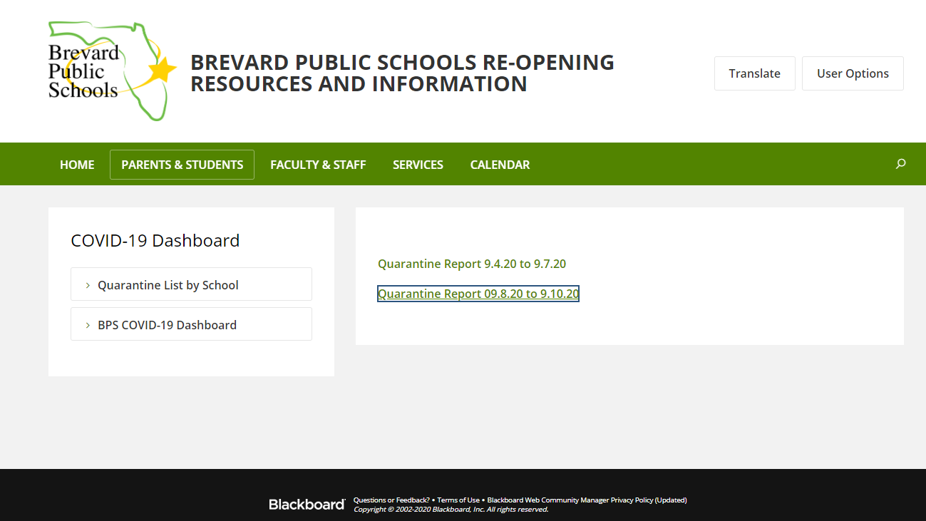 Coronavirus Florida Brevard Public Schools Launches Covid 19 Dashboard Coronavirus Florida Brevard Public Schools Launches Covid 19 Dashboard