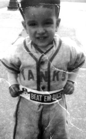 In 1960, 3-year-old Artie DeSisto dressed in a New York Yankees uniform but wore a "Beat 'Em Bucs" bumper sticker. The Pirates beat the Yankees in the World Series that year.