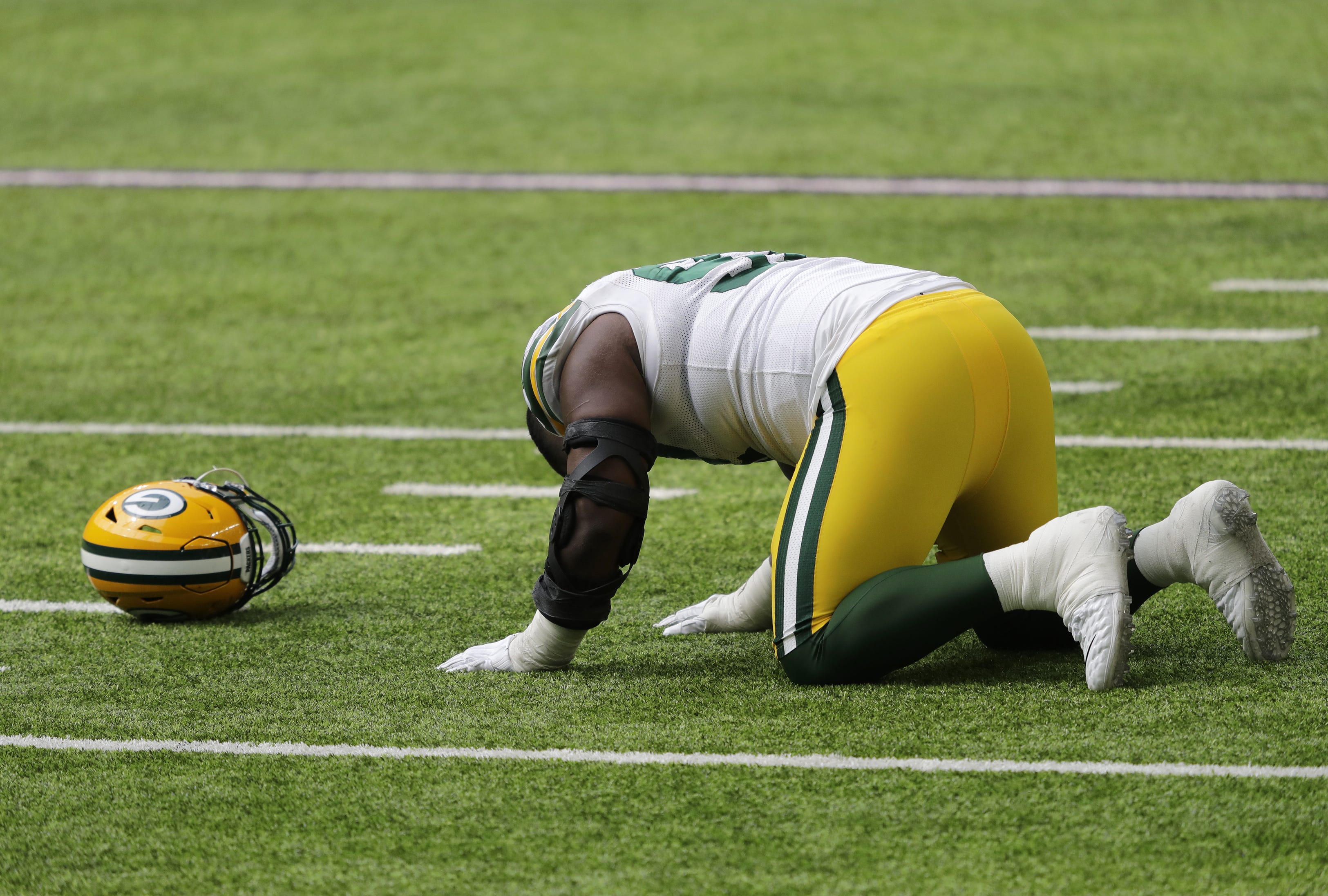 must carry on without injured Kenny Clark