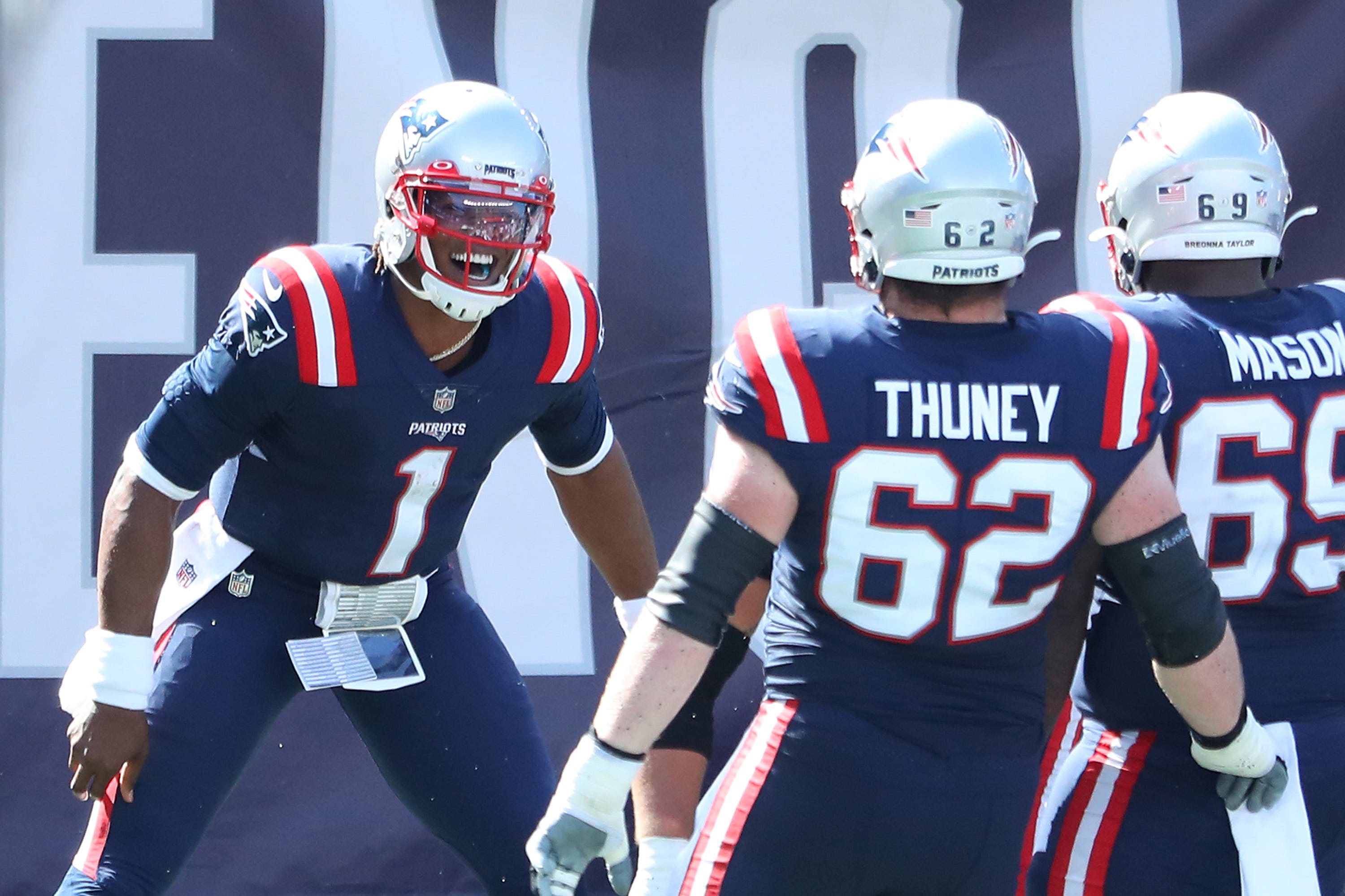New England Patriots: Cam Newton powers first post-Tom Brady win