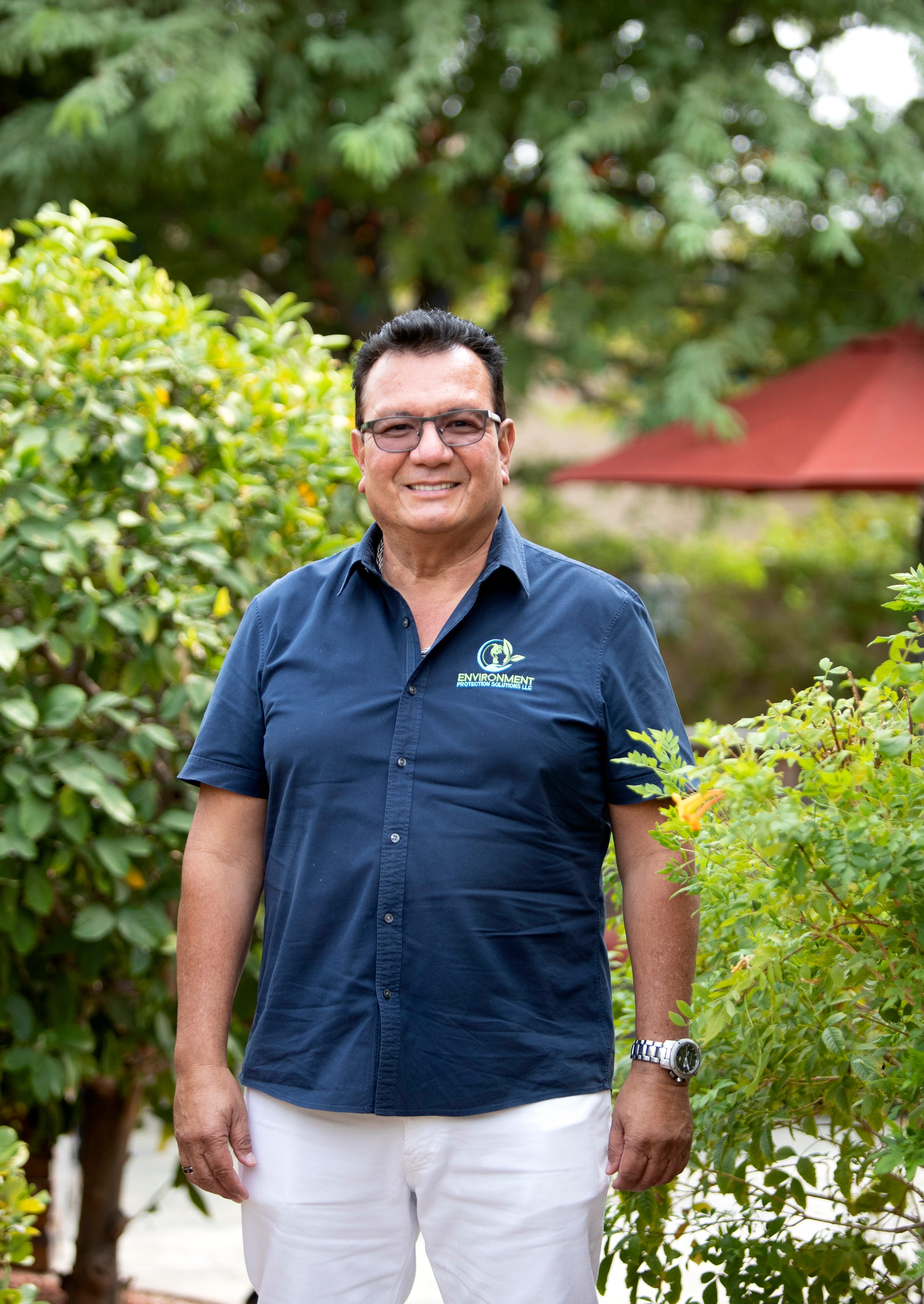 Six months since the pandemic: Mario Hernandez, a Coachella Valley business owner, is photographed at his home in Rancho Mirage, Calif., on September 12, 2020. 