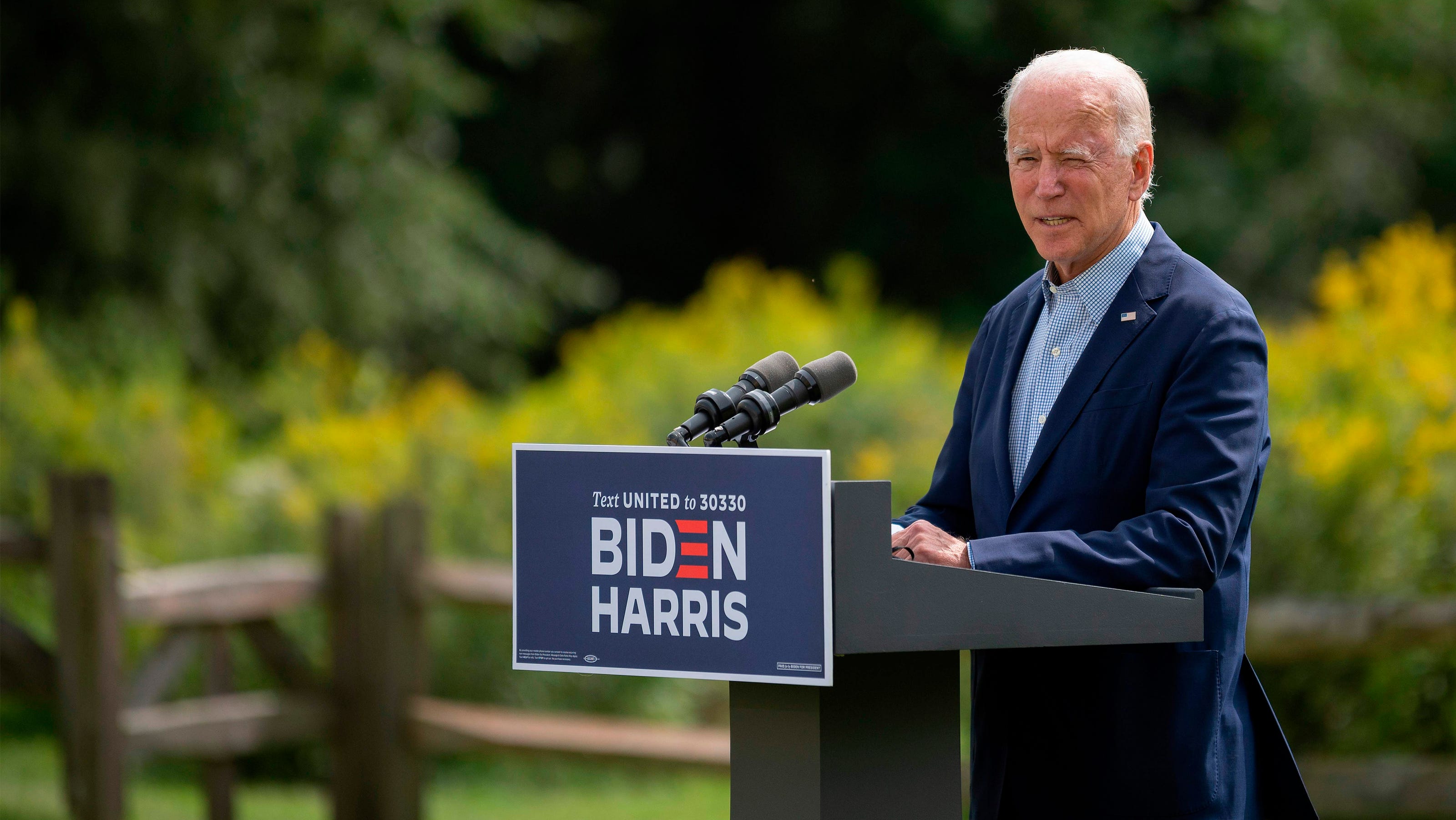 As California battles wildfires, Biden calls Trump a 'climate arsonist'