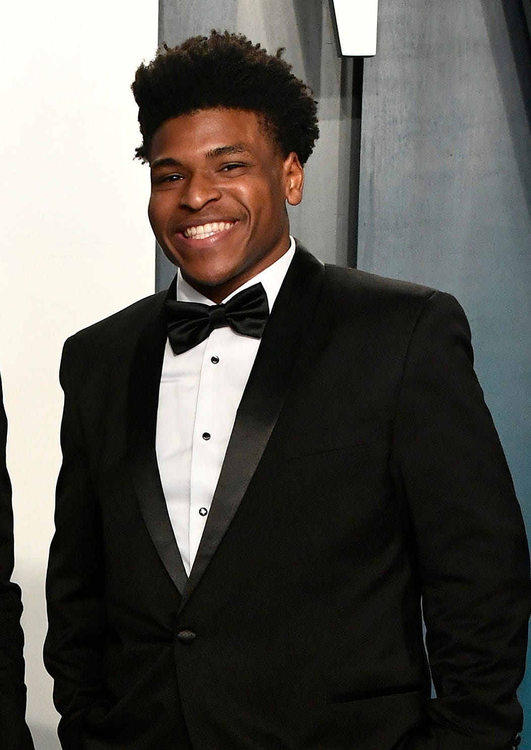 'Cheer' star Jerry Harris' popularity with viewers following the debut of the Netflix series scored the cheerleader an invite to Vanity Fair's Oscar Party on Feb. 9, 2020 in Beverly Hills.