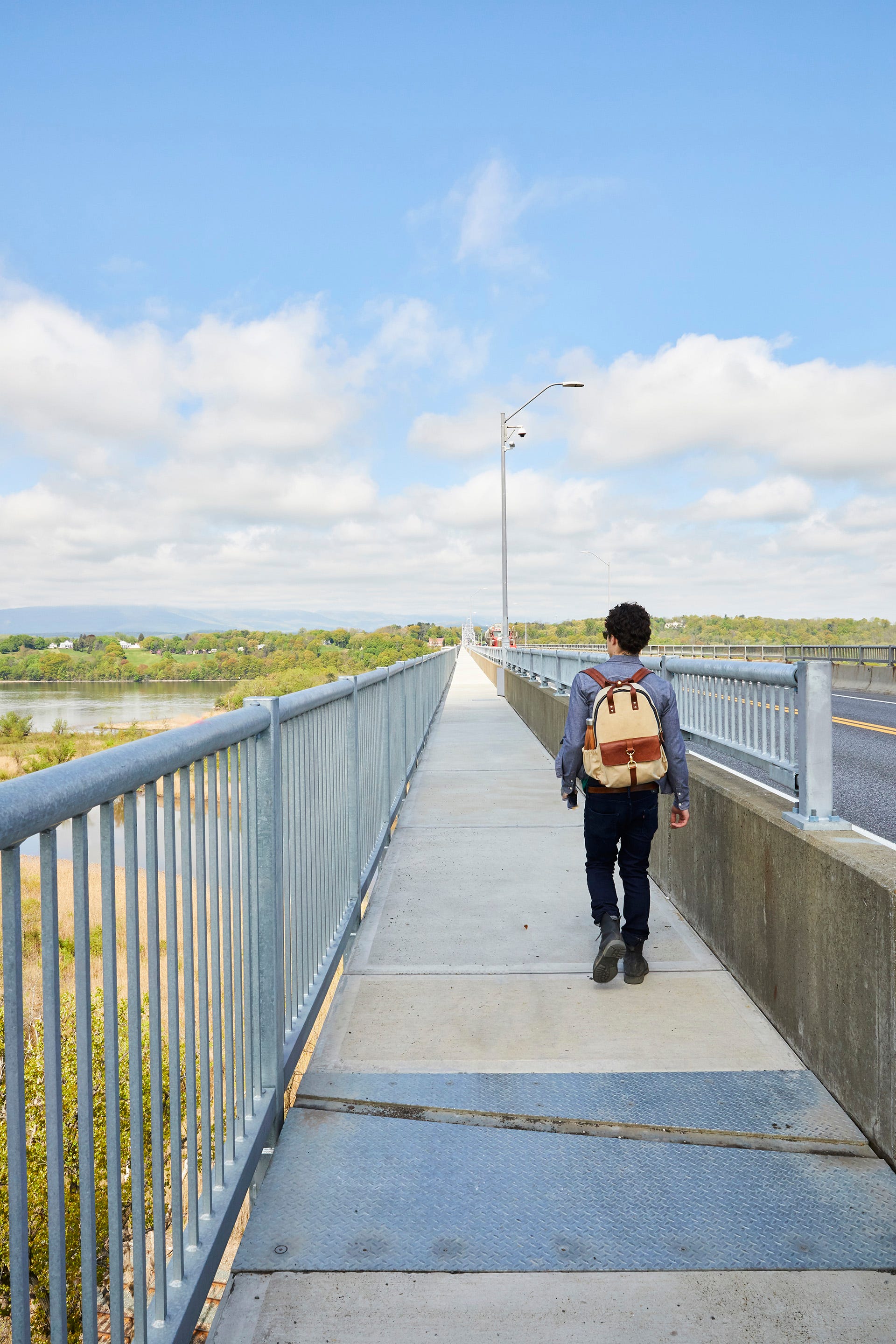 Fall day trip: Pick a pedestrian bridge and walk over the Hudson River