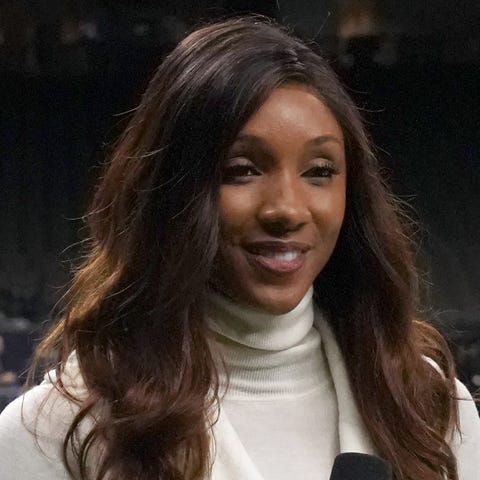 ESPN reporter Maria Taylor was on the sidelines fo