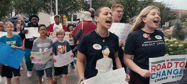 The "Us Kids" documentary follows the students who led the March For Our Lives movement after the tragic school shooting in Parkland, Florida.