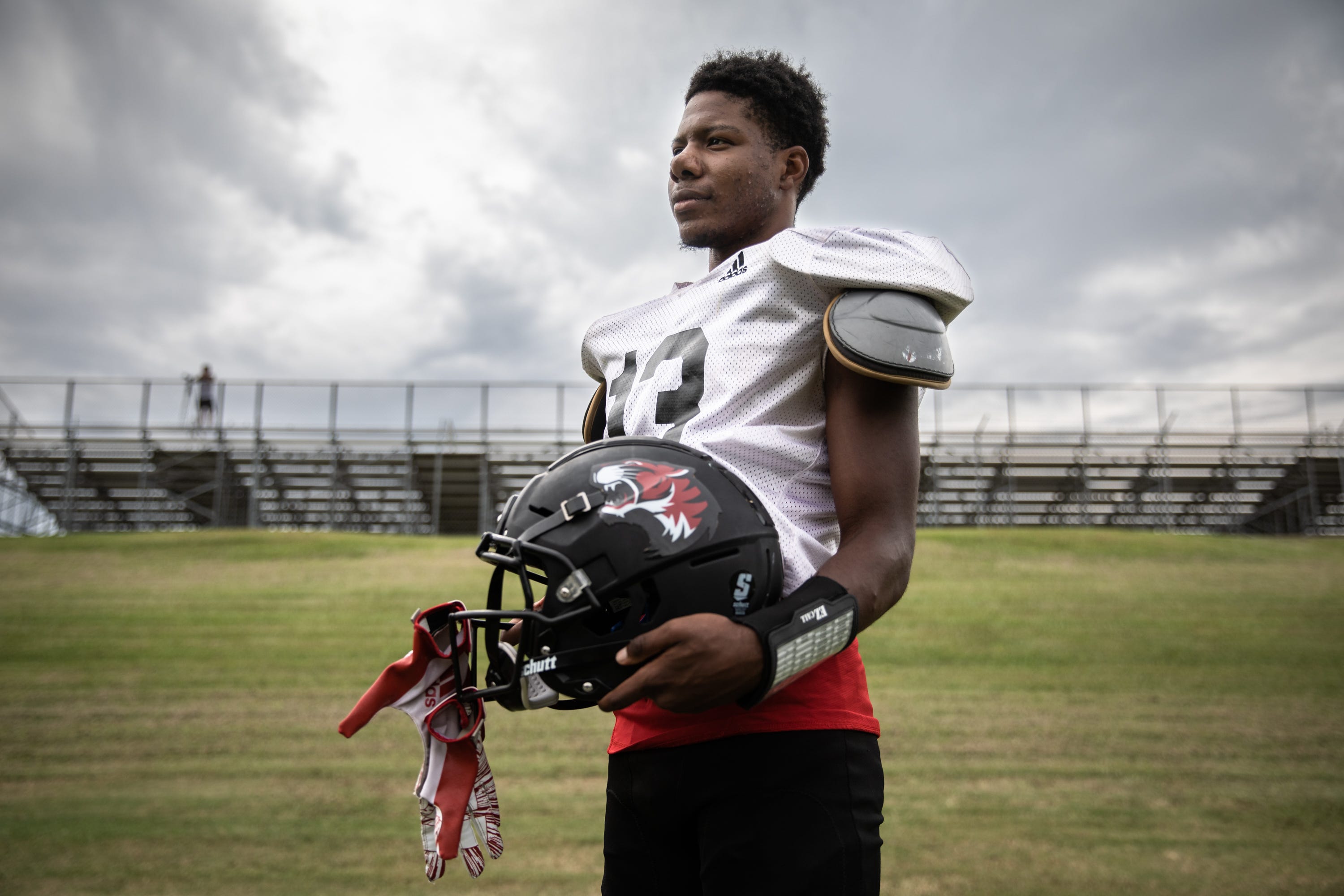 Blue Ridge High School football team's Jermiah Mayfield.