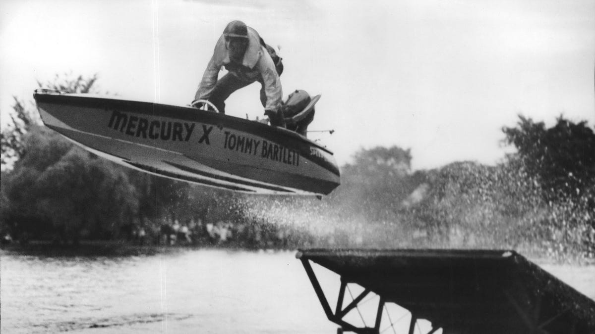 A historical look at Tommy Bartlett #39 s entertainment empire in the