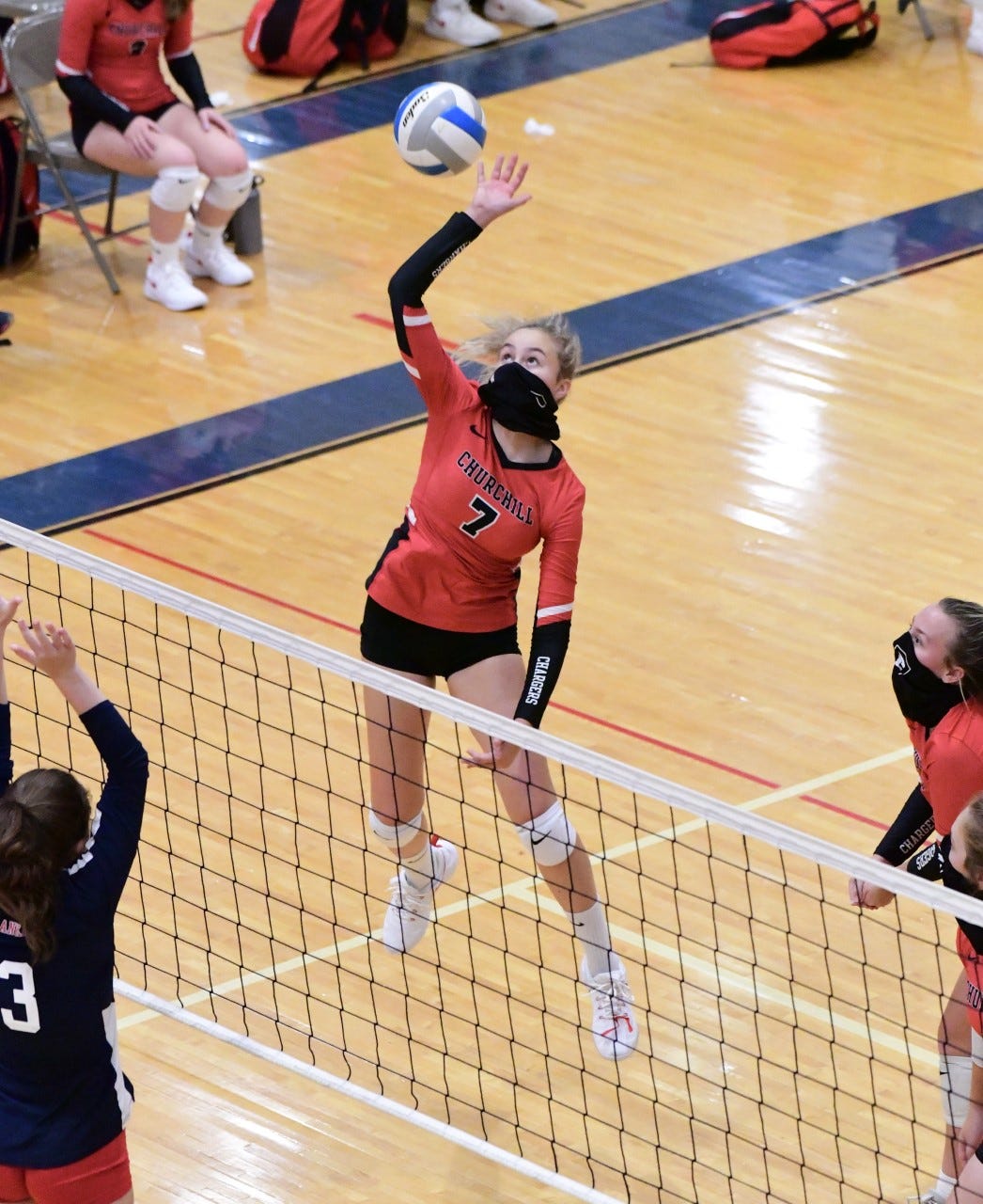 Livonia Churchill volleyball returns to form with win against Franklin