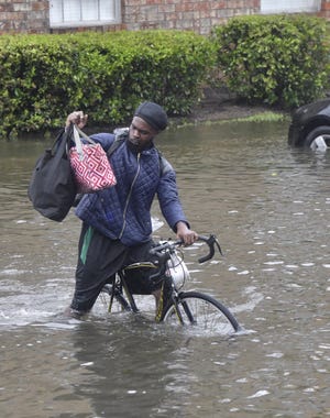 The residents of the Forest Creek Apartments are once again forced out of their homes due to flood waters.