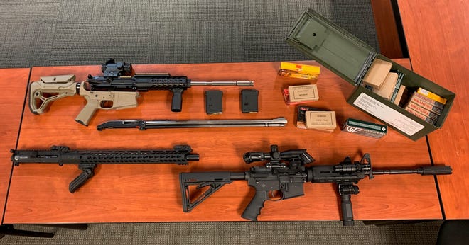 Detectives from Ventura County Sheriff’s Special Crimes Unit recovered 14 unlawful firearms and recovered other stolen guns last week after serving search warrants at four locations in Oxnard, Ventura and Camarillo.