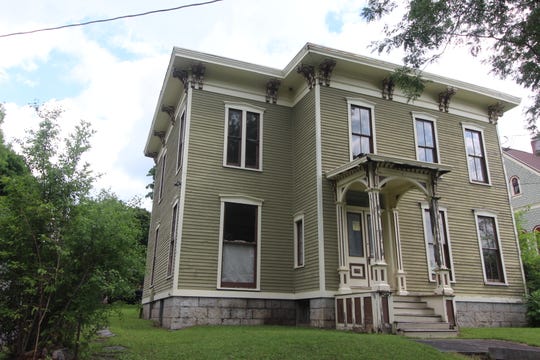 This home at 43 Grover Street in Auburn, NY was once owned by the mayor, back in the 1800s. It is now on the market for $70,000, but there is an offer pending.