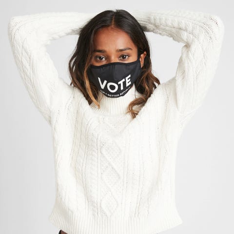 The perfect accessory to wear while voting.