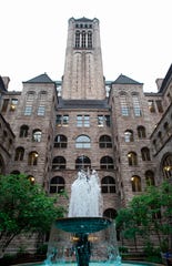 The Allegheny County Courthouse in Pittsburgh, Pennsylvania.