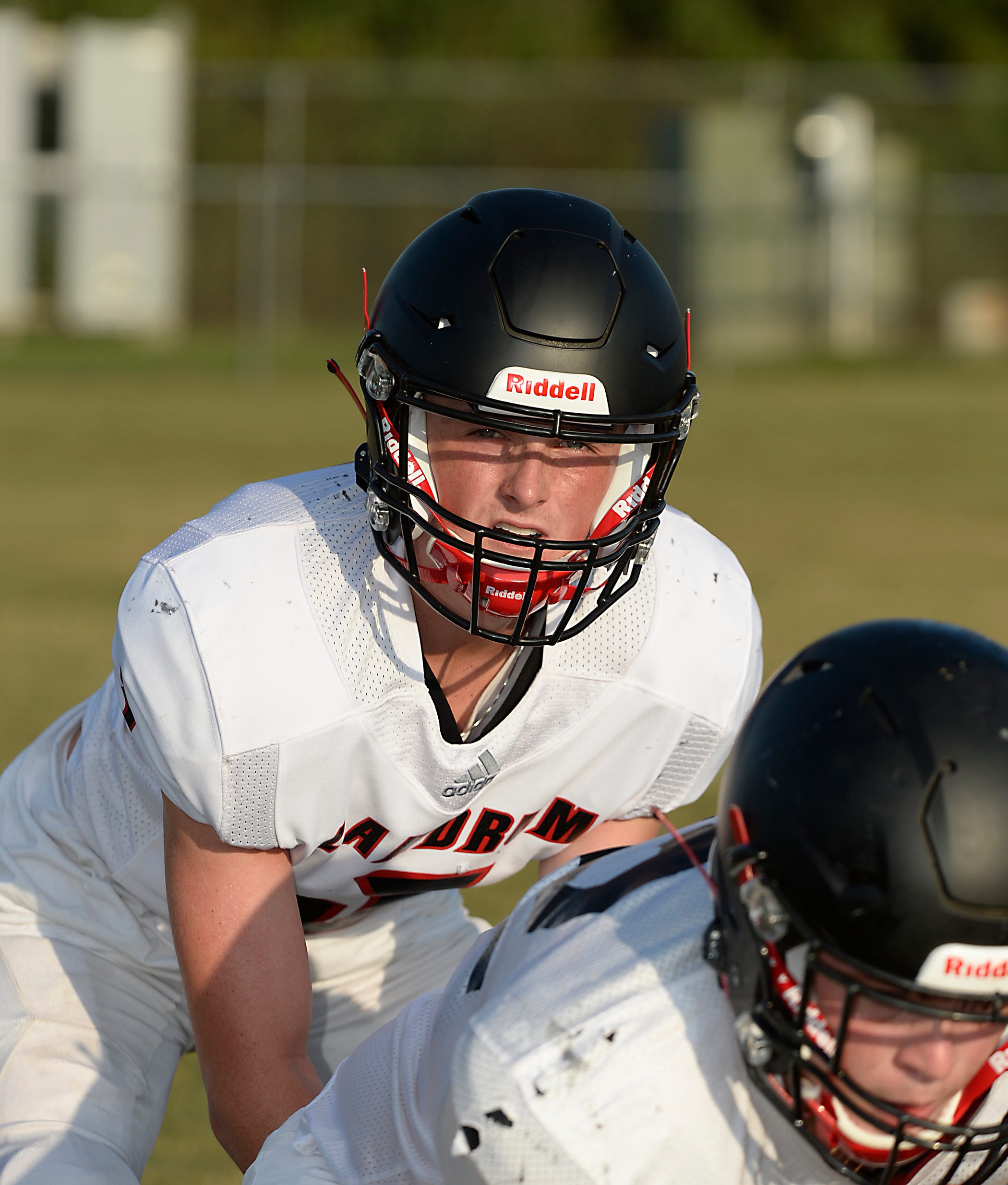 Landrum's Cooper Gentry participates in practice, Sept. 11, 2020.