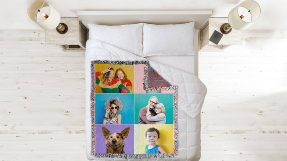 Best photo gifts of 2020: Woven Image Throw Blanket