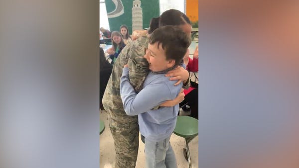 Airman 1st Class Jocelyn McGuire travels from New 