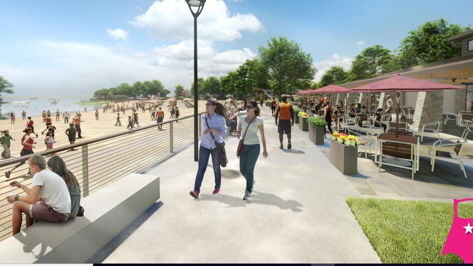 Geist Waterfront Park combines beachfront with nature, trails
